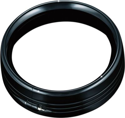 Ringar list Kuryakyn 7" svart Touring 83-24, Dyna 12-16
