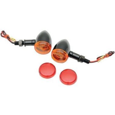 Positionsljus Drag Specialties Deuce Ambr blank svart