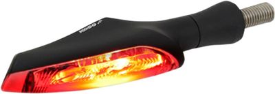 Blinkers bak Koso North America Infinity LED dubbel svart rökfärgad
