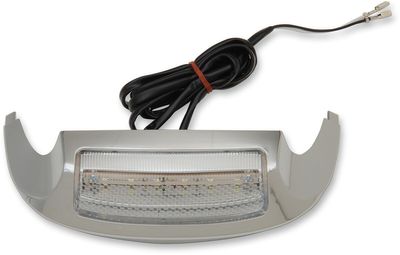 Skärmlampa fram Drag Specialties LED krom/klar/vit FLT 14-22