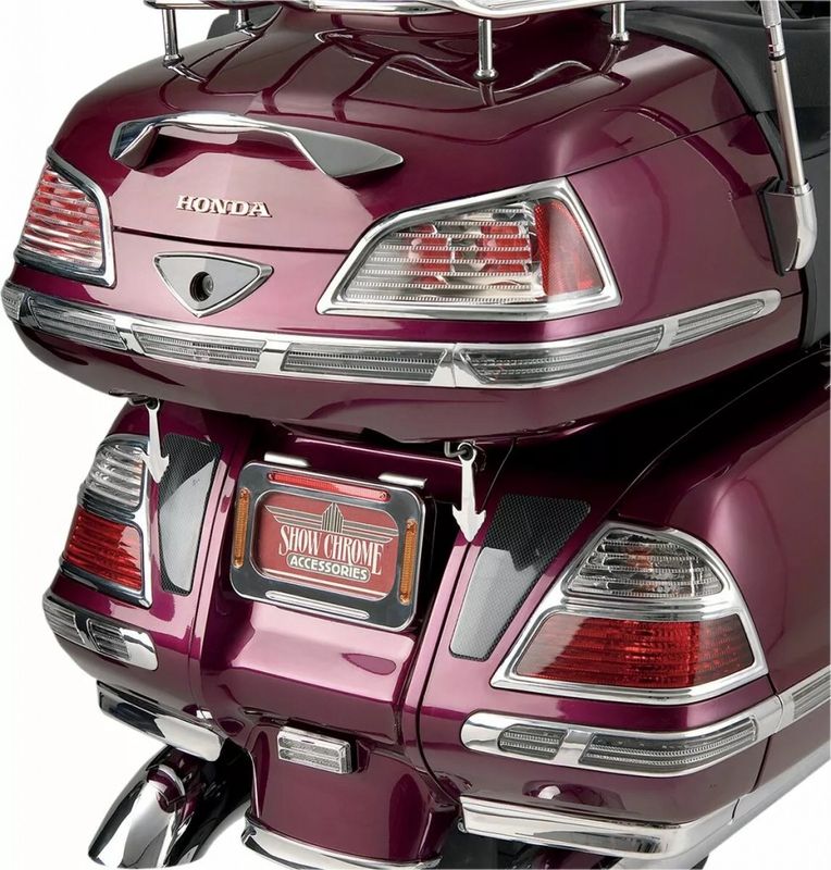 Belysning sidoväska Show Chrome LED