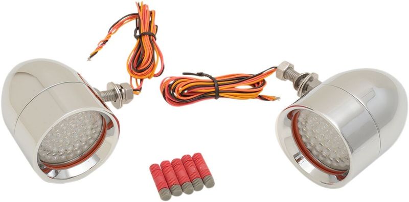 Positionsljus Custom Dynamics dubbel LED billet