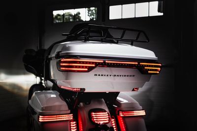 Glas Custom Dynamics ProBEAM Tour-Pak LED rökfärgad FLHTK 14-24