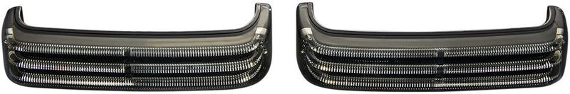 Lampor sidoväska Custom Dynamics ProBEAM Sequential BAGZ Sbag LED svart rökfärgad PB-SBSEQ-SS6-BS
