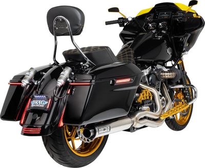 Lampor Custom Dynamics Low-Profile BAGZ Lwdual Smklens LED dubbel Touring 14-upp
