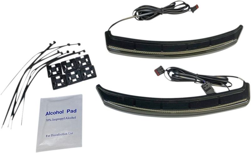 Lampor sidoväska Custom Dynamics Bagz Smklens LED Indian 19-upp