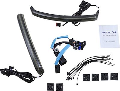 Lampor sidoväska Custom Dynamics Bagz Smklens LED Indian 20-upp