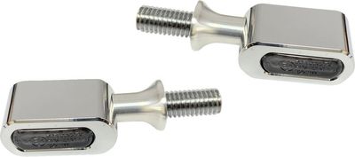 Positionsljus fram Drag Specialties LED krom/rökfärgad