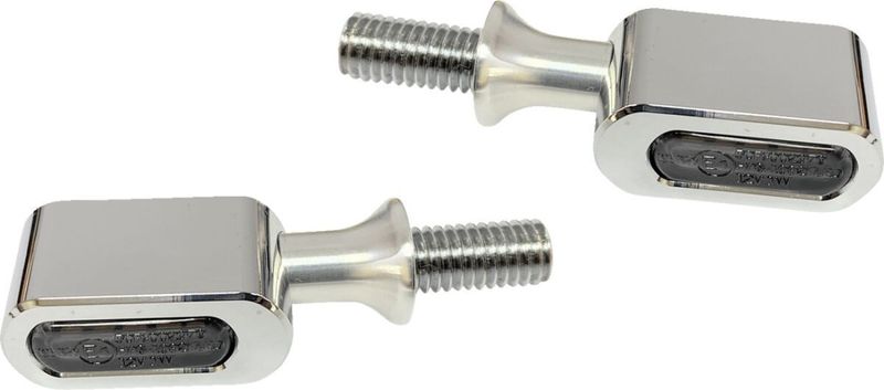 Positionsljus fram Drag Specialties LED krom/rökfärgad