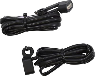 Positionsljus styre Drag Specialties LED vit Touring 09-16, Softail 15-17