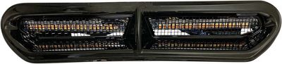 Ventilinsats blinkers Batwing-kåpa Custom Dynamics svart FLHT, FLHTK, FLHTKL, FLHTKCUL