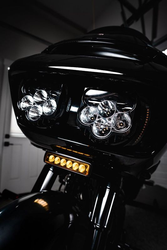Insatser Custom Dynamics Glide LED svart FLTR Road Glides 15-23