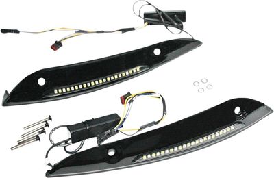 List vindruta Custom Dynamics Glide LED FLTR Road Glides 15-23