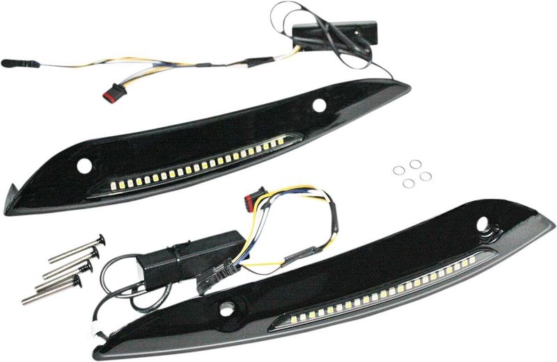 List vindruta Custom Dynamics Glide LED FLTR Road Glides 15-23