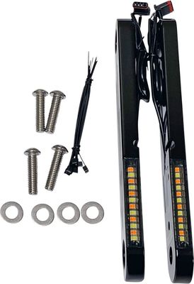 Blinkers fram Custom Dynamics ProBEAM Dynamic V2 Touring 96-24, Trike 14-21 svart