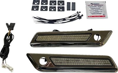 Lampa Custom Dynamics Latch Sbag Hnge LED Touring 14-upp rökfärgad/krom