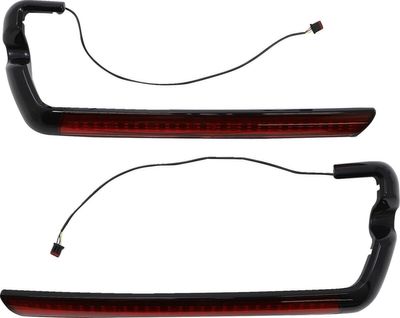 Lampor Custom Dynamics Marker nedre LED Touring 14-24 röd/svart