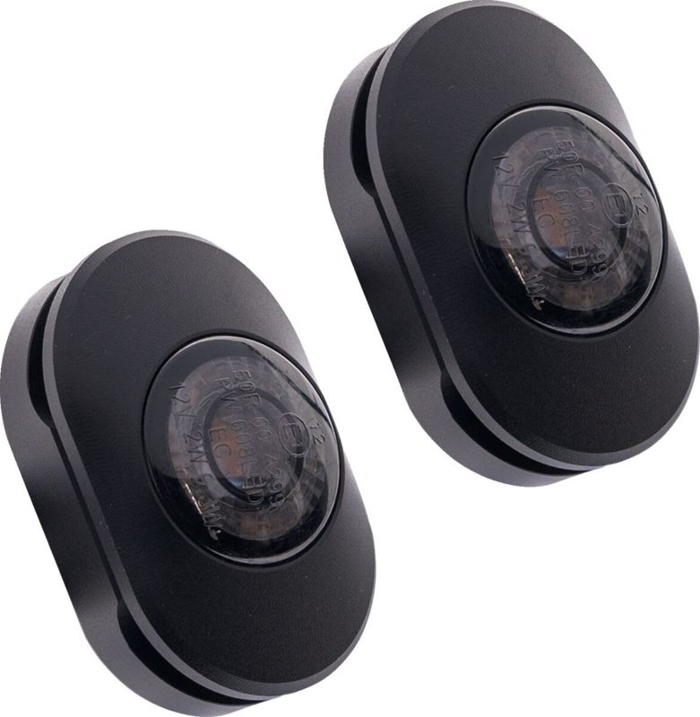 Antenn lampor Kodlin Sleek Grommets svart Touring 06-upp