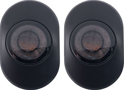 Antenn lampor Kodlin Sleek Grommets svart Touring 06-upp