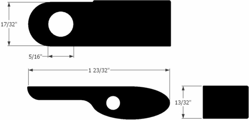 Blinkers Kodlin Elypse 2 1 LED svart