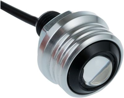 Light Fender Rat Eye Led Blue Silver