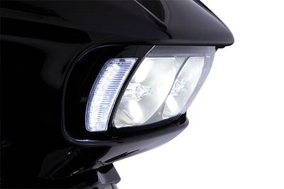 Ramar strålkastare Ciro Fang svart Touring 15-24