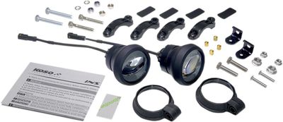 Dimljus Koso Aurora LED svart universal