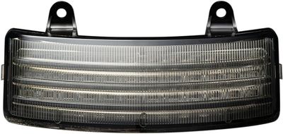 Skärmspets bak Custom Dynamics Tri-Bar LED FLHX Street Glide, FLHRS Street rökfärgad
