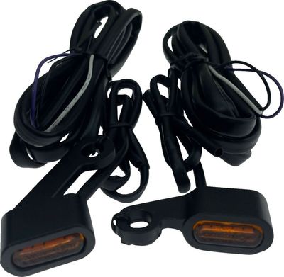 Positionsljus styre Drag Specialties LED Sportster 04-13 amber