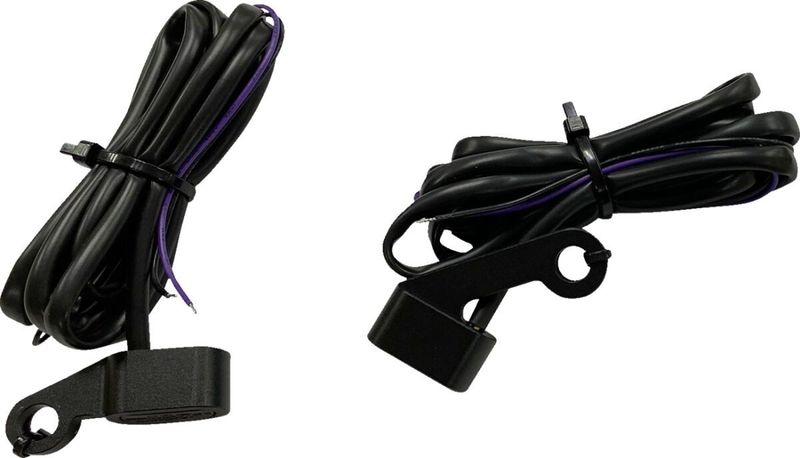 Positionsljus styre Drag Specialties LED svart rökfärgad Sportster 04-13 L22-0236MBMENU