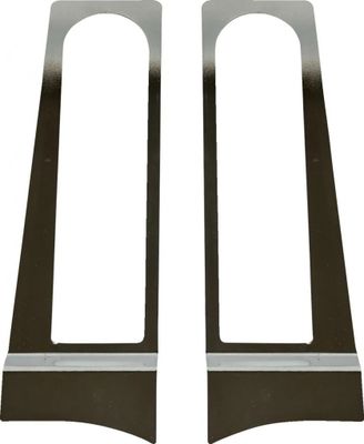 Skruvkåpor Custom Dynamics Fillerz krom Touring 14-upp
