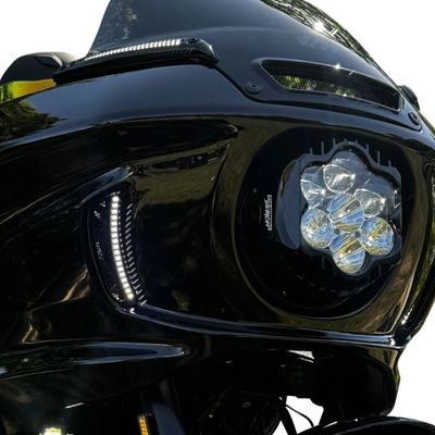 Lampor kåpventil ST-kåpa Custom Dynamics svart FXLRST Low Rider ST 117 22-26