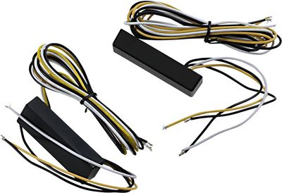 Blinkers Custom Dynamics Amber vit LED