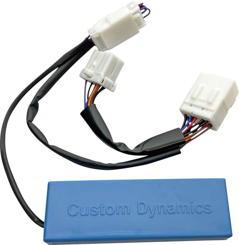 Lastutjämnare blinkers Custom Dynamics Smart fyrkantig H-D 96-15