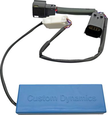 Lastutjämnare blinkers Custom Dynamics 8-stift larmkompatibel FLHX Street Glide CVO 10-12