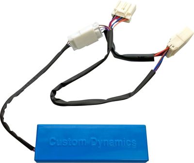 Lastutjämnare blinkers Custom Dynamics Line smal XL Sportster 04-13