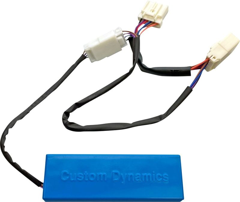 Lastutjämnare blinkers Custom Dynamics Line smal XL Sportster 04-13