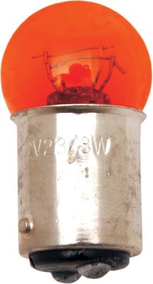 Glödlampa 1157 Drag Specialties dubbla glödtrådar orange 23/8W 12V