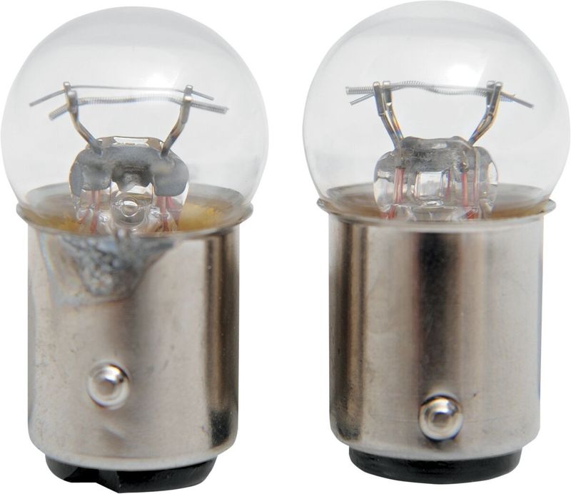 Glödlampa 1157 Drag Specialties dubbla glödtrådar klar 23/8W 12V (2-pack)