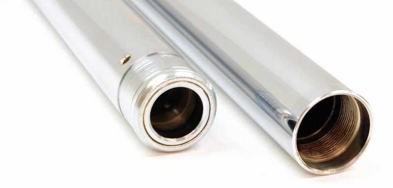 Gaffelrör 39 mm 23-3/8" standardlängd Show Chrome XL 88-03