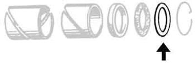 Gaffeltätning James Gaskets 41mm L77-84 FL