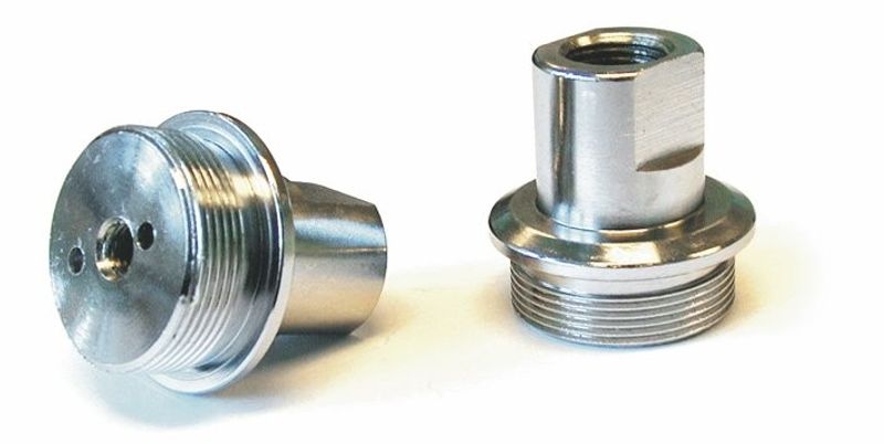 Plugg gaffelrör MCS krom 49-E77 FL
