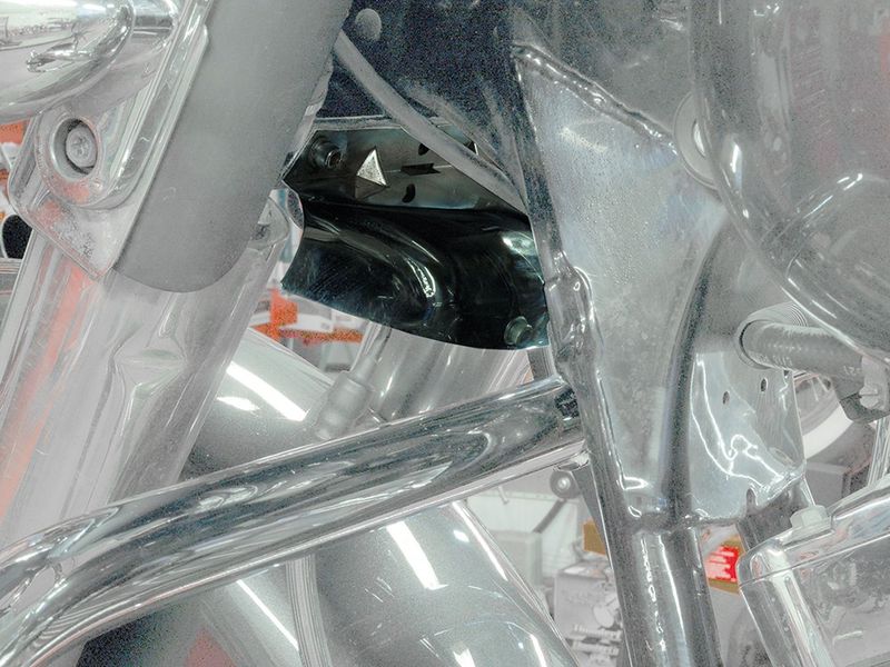 Baffel fram Drag Specialties Air krom Touring 80-13