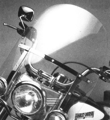 Vindruta Classic H-D modell, FL 60-84/FXWG/Softail 86-upp