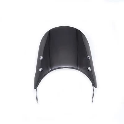 Windscreen universal black headlight mount