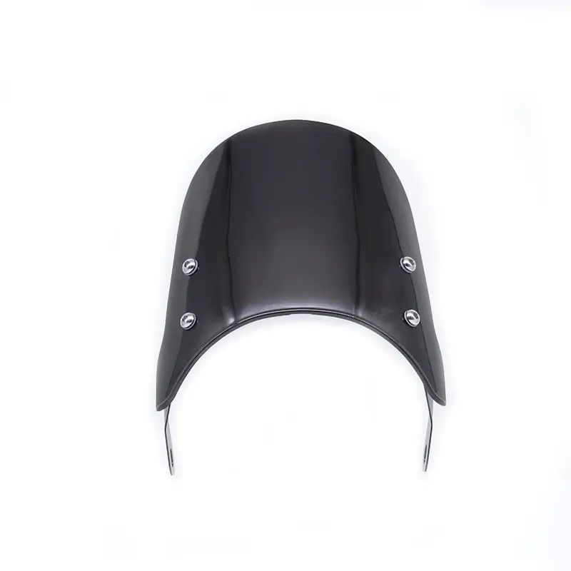 Windscreen universal black headlight mount