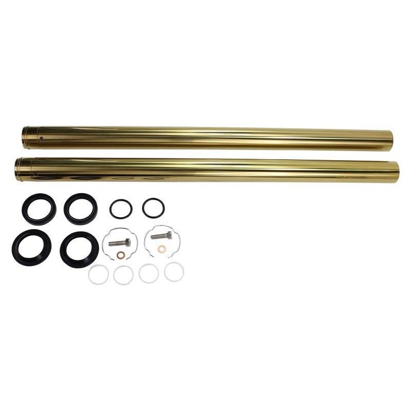Gaffelrör Moto Iron guld 39 mm standardlängd