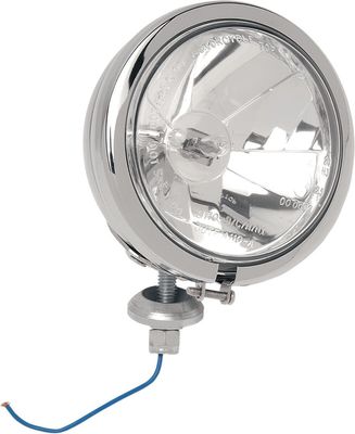 Extraljus Drag Specialties Diamond-Style 4-1/2" klar/krom