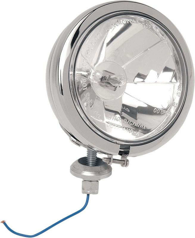 Extraljus Drag Specialties Diamond-Style 4-1/2" klar/krom