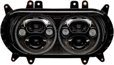 Strålkastare Custom Dynamics TruBEAM LED svart Touring 15-24